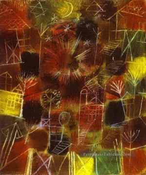 Composition cosmique Paul Klee Peinture décoratif